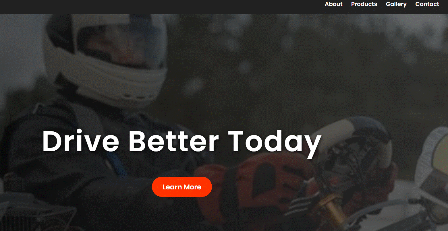 Spirit Racing Team website screenshot